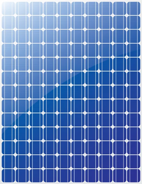 Vector del panel solar — Vector de stock