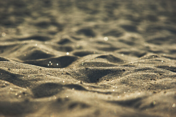 Изумительный сияющий песок
