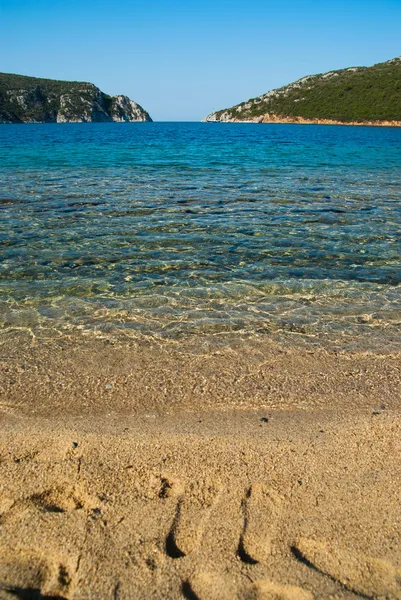 Plage incroyable Grèce Sarti — Photo