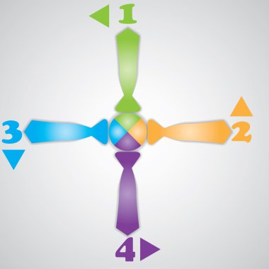Modern numaralı seçenekleri 4 set kravat banner