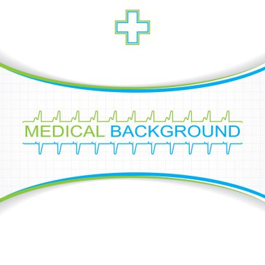 soyut mavi ızgara tıbbi geçmişi