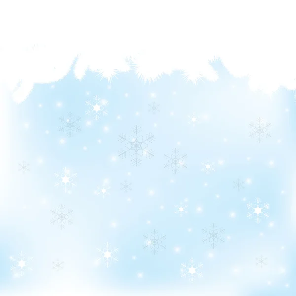 Fondo abstracto invierno — Vector de stock