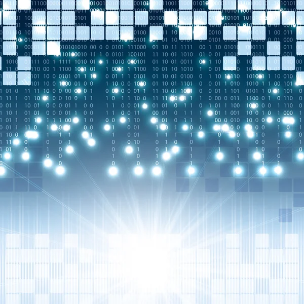 Abstract tech binary background Stock Vector Image by ©evryka23 #44457653