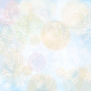 soyut bahar çiçek arka plan