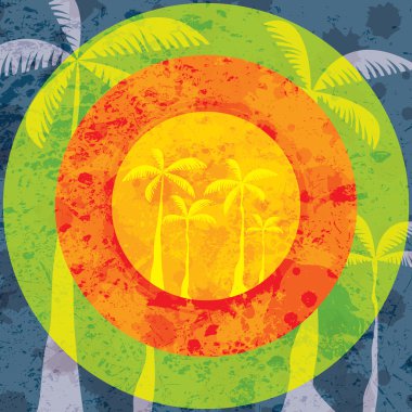 Renkli Yaz arkaplanı