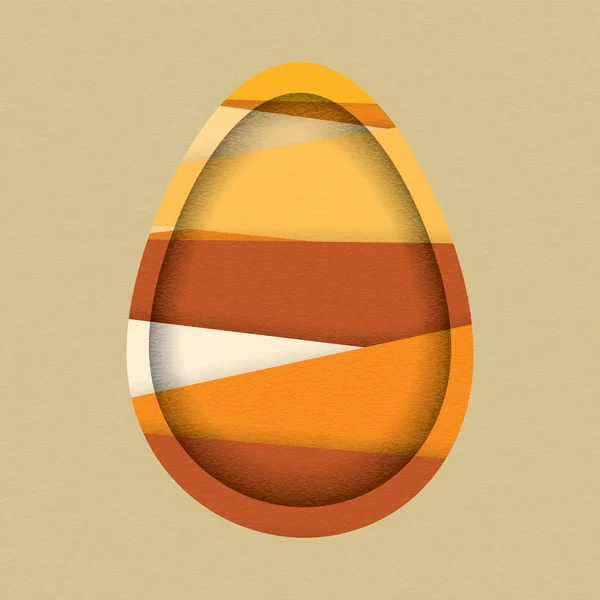 Abstrato vetor ovo forma fundo de Páscoa — Vetor de Stock