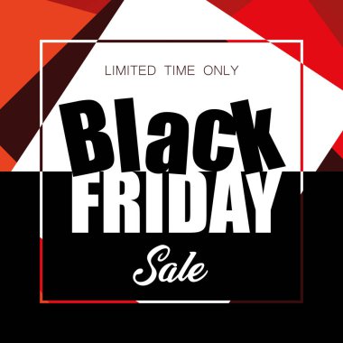 Kara Cuma renkli pankart şablonu 