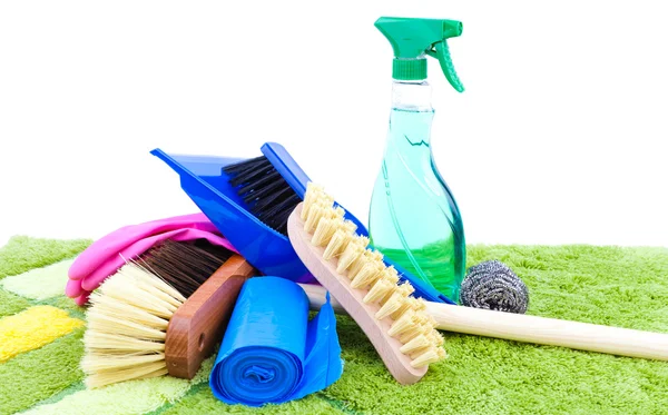 Cleaning supplies — Stock Photo, Image