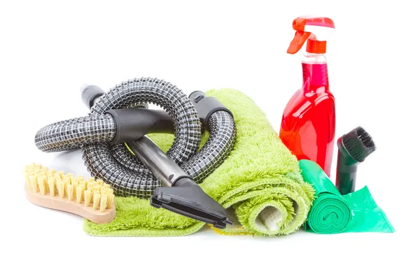 Cleaning supplies — Stock Photo, Image