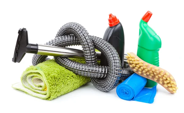 Cleaning supplies — Stock Photo, Image