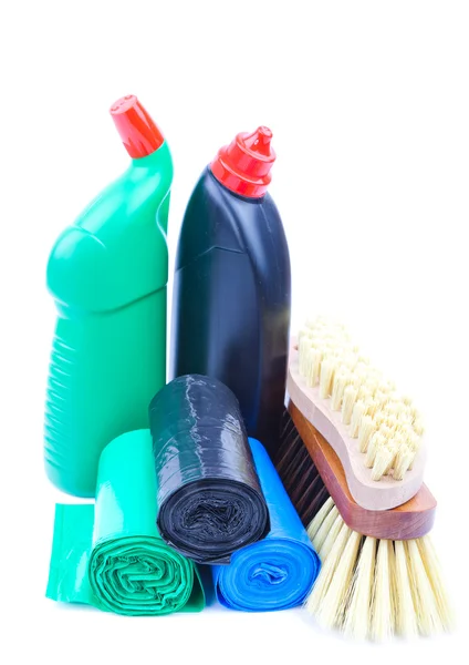 Cleaning supplies — Stock Photo, Image