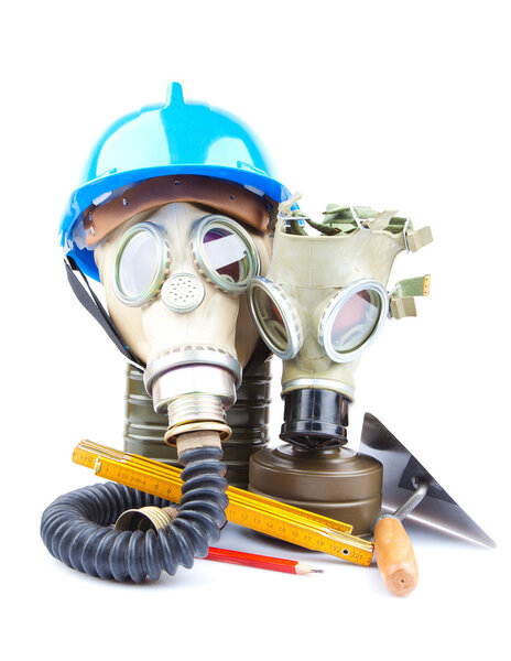 Gas masks and tools