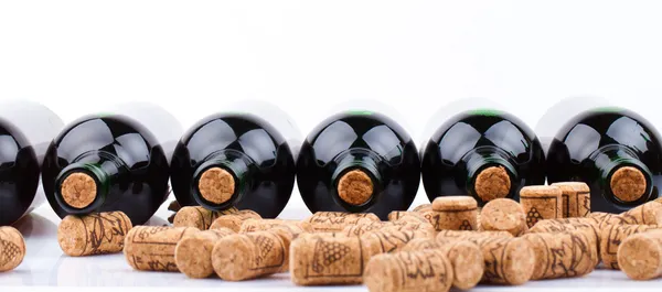 Wine bottles — Stock Photo, Image