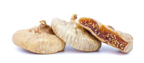 Dried figs isolated on a white background — Stock Photo, Image