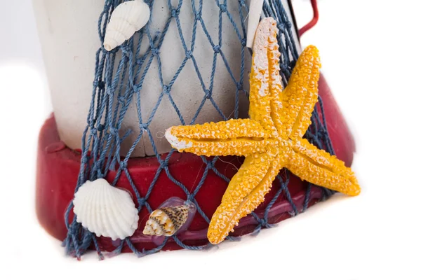 Starfish and sea shells — Stock Photo, Image
