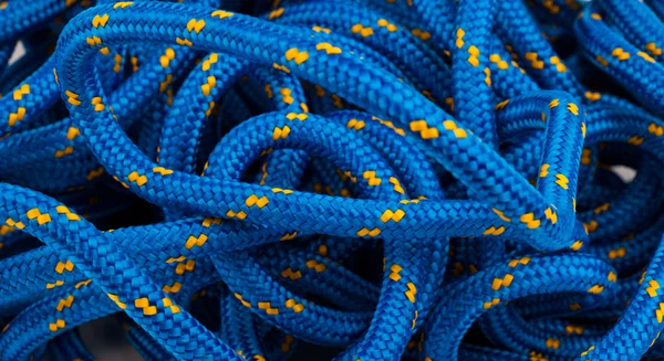 Marine blue rope — Stock Photo, Image