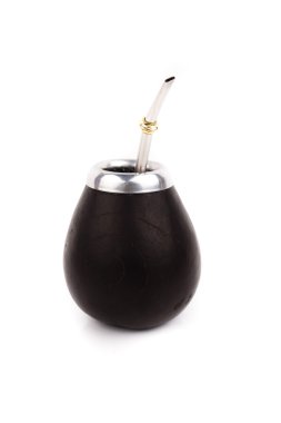 Calabash ile yerba dostum çay, yakın çekim
