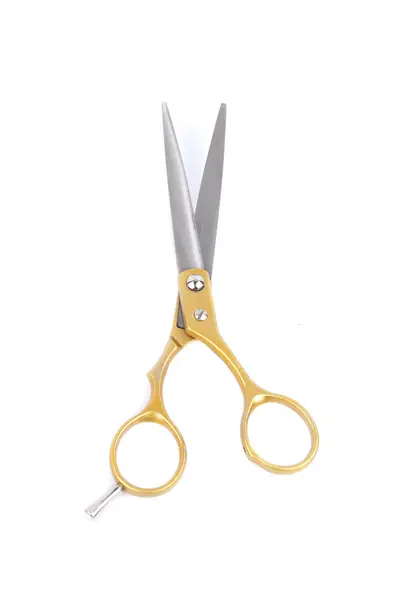 Close up of scissors on white background — Stock Photo, Image