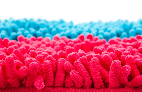 Colorful microfiber mop strands — Stock Photo, Image