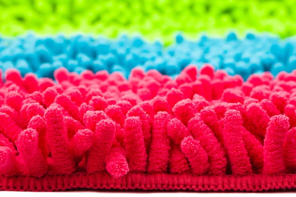 Kleurrijke microfiber mop strengen — Stockfoto