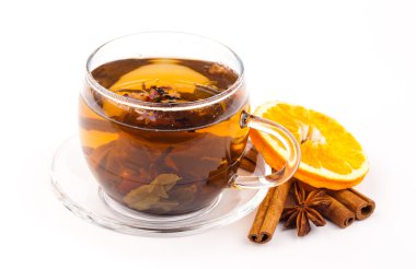 Bir fincan çay.