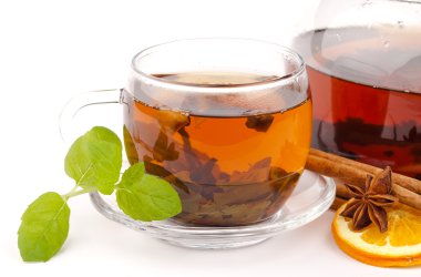 Bir fincan çay.