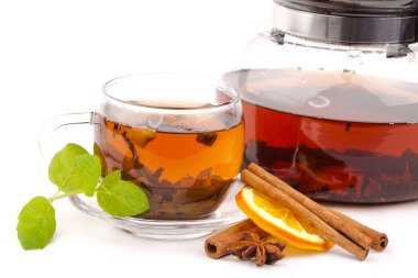 Bir fincan çay.