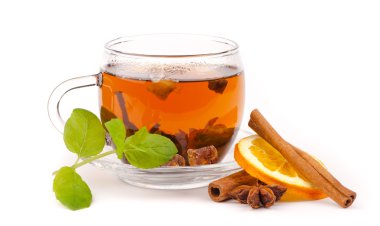 Bir fincan çay.