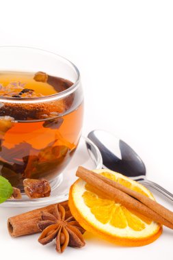 Bir fincan çay.