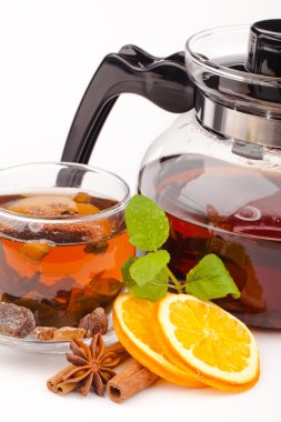 Bir fincan çay.