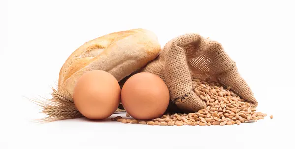 Pasta ingredients assortment — Stock Photo, Image