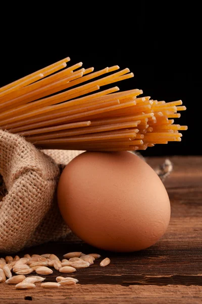 Pasta ingredients assortment — Stock Photo, Image