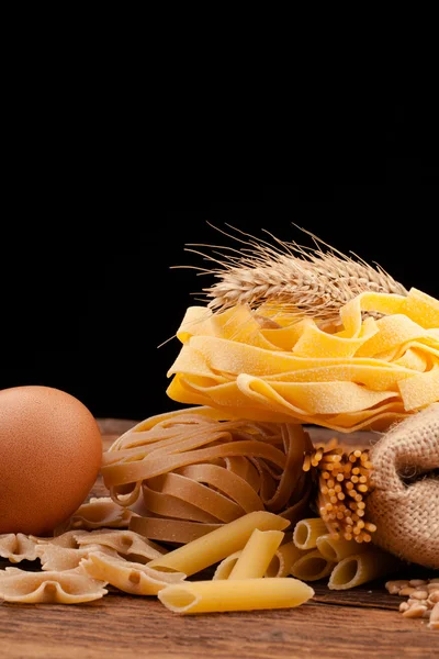 Pasta ingredients assortment — Stock Photo, Image