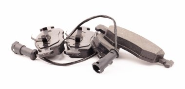 Fren Balatası üzerinde beyaz izole