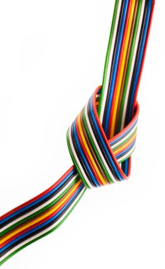 Elektrik telleri üzerinde düğüm