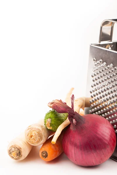 野菜とおろし金 — ストック写真