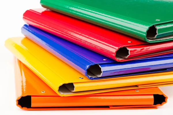 Carpetas de oficina coloridas —  Fotos de Stock