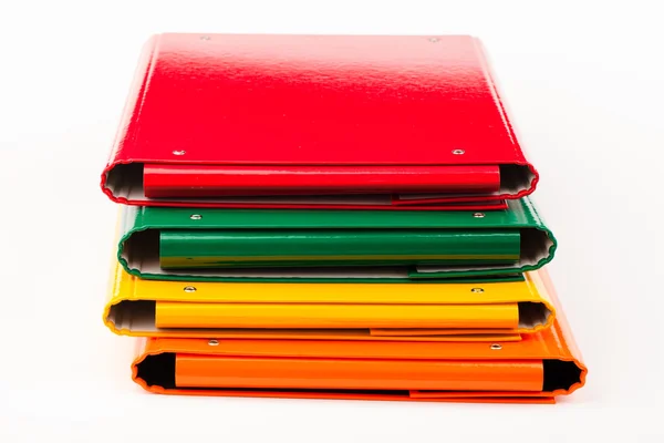 Colorful office folders — Stock Photo, Image