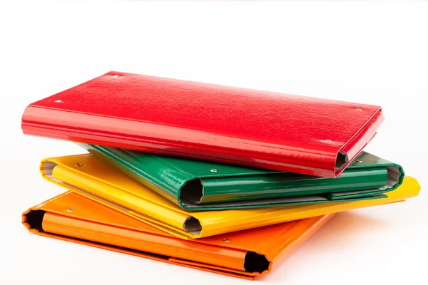 Colorful office folders — Stock Photo, Image