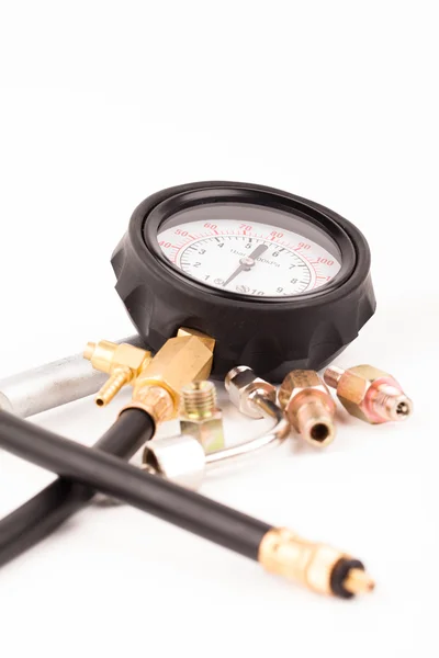 Pressure gauges and tools — Stock Photo, Image
