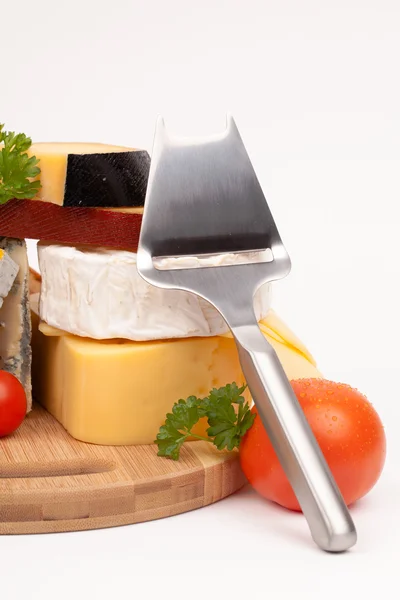 Various types of cheese — Stock Photo, Image