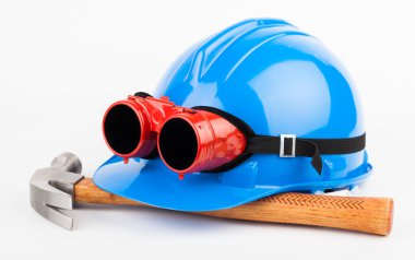 Kırmızı Kaynakçı gözlükleri