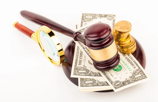 Judge gavel — Stock Photo, Image