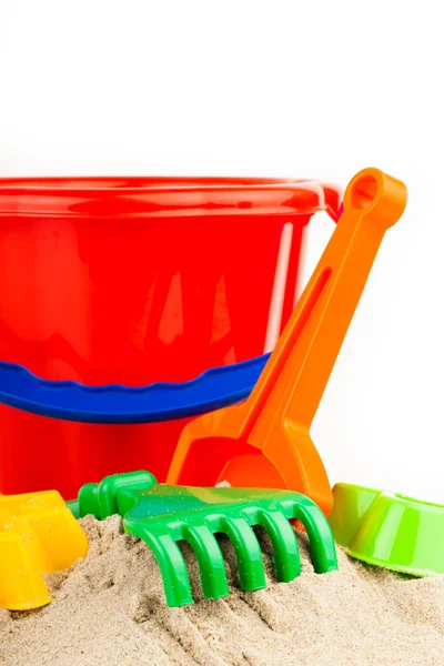 Children's beach sand toys — Stock Photo, Image