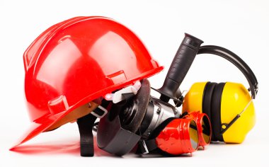 beyaz izole işçisi araçları