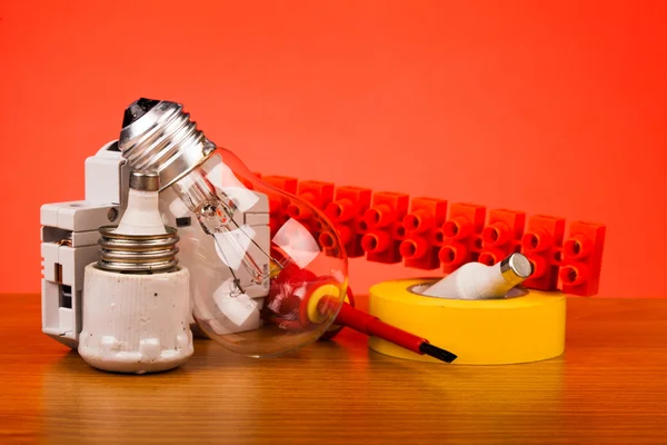 Electrician's tools — Stock Photo, Image