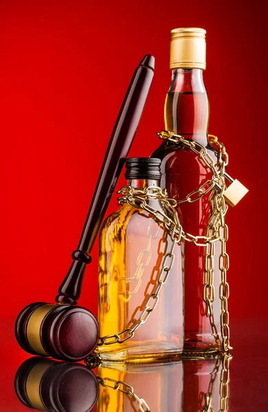 Whisky bottle — Stock Photo, Image