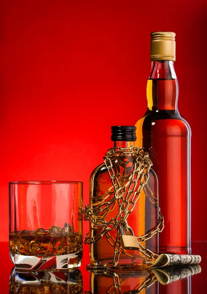 Whisky composition — Stock Photo, Image