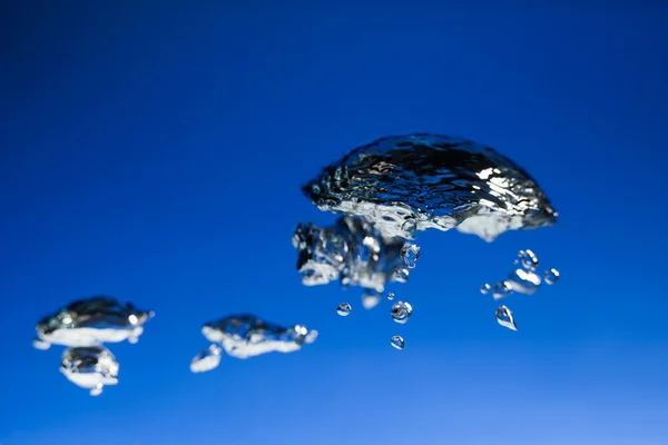 Underwater air bubbles — Stock Photo, Image