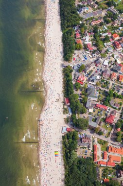 Baltık Denizi plajında
